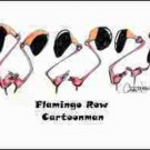 Flamingo Row Refrigerator Magnet (African American Magnet)