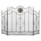 Victorian Black Fireplace Screen X662-10019007