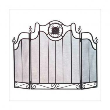 Tuscan-design Fireplace Screen X662-34770