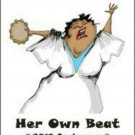 Her Own Beat Refrigerator Magnet (African American Magnet)