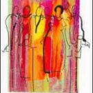 Doo Wop Days 3 Refrigerator Magnet (African American Magnet)
