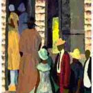Going to Church Refrigerator Magnet (African American Magnet)