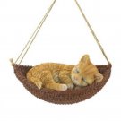 Napping Cat On Hammock Figurine X662-10018966