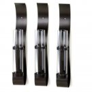 Modern Black Wall Vases Set X662-10015839