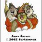 Amen Corner Refrigerator Magnet (African American Magnet)