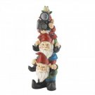Stacked Solar Gnome Figurine X662-10018960