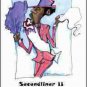 Second Liner II Refrigerator Magnet (African American Magnet)