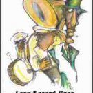 Lone Second Liner Refrigerator Magnet (African American Magnet)