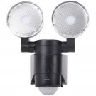 Maxsa Innovations Battery-powered Motion-activated Dual-head Led Security Spotli