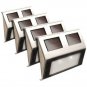 Maxsa Innovations Solar Deck Lights, 4 Pk (stainless Steel) (pack of 1 Ea) X