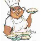 Sweet Potato Pies Refrigerator Magnet (African American Magnet)