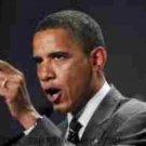 Obama Refrigerator Magnet-Point (African American Magnet)