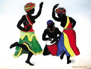 Ebony Dancers 1 Poster
