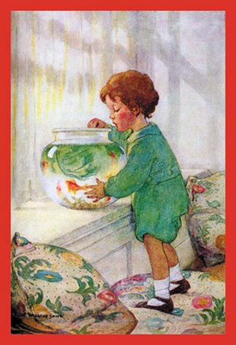 The Goldfish - 12"x18" Poster