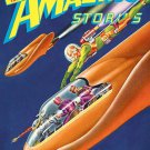 Vintage Sci Fi Poster Amazing Stories Hollow Planet - 18"X24" Poster