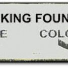 Drinking Fountain-Historical Sign Replica