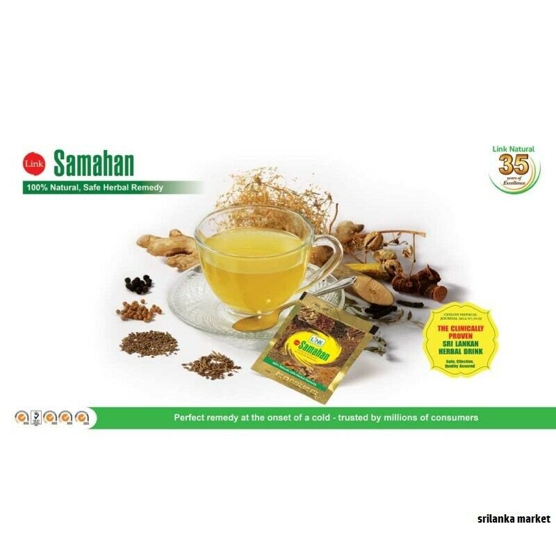 Link SAMAHAN Ayurveda 100% Natural REMEDY Herbal Drink Sachets For ...