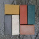 6 color pack Cement Pigment Powder Color Dye Concrete Mortar Cement Paver Stone Pottery Molds