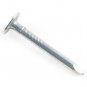 100 nails Electro Galvanized Clout Nail Roofing Nails Roof Flat Head G12 3/4"