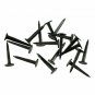 100 nails Black Multipurpose Shoe Tacks/Nails for Lasting Repairs Cobbler nails 12mm