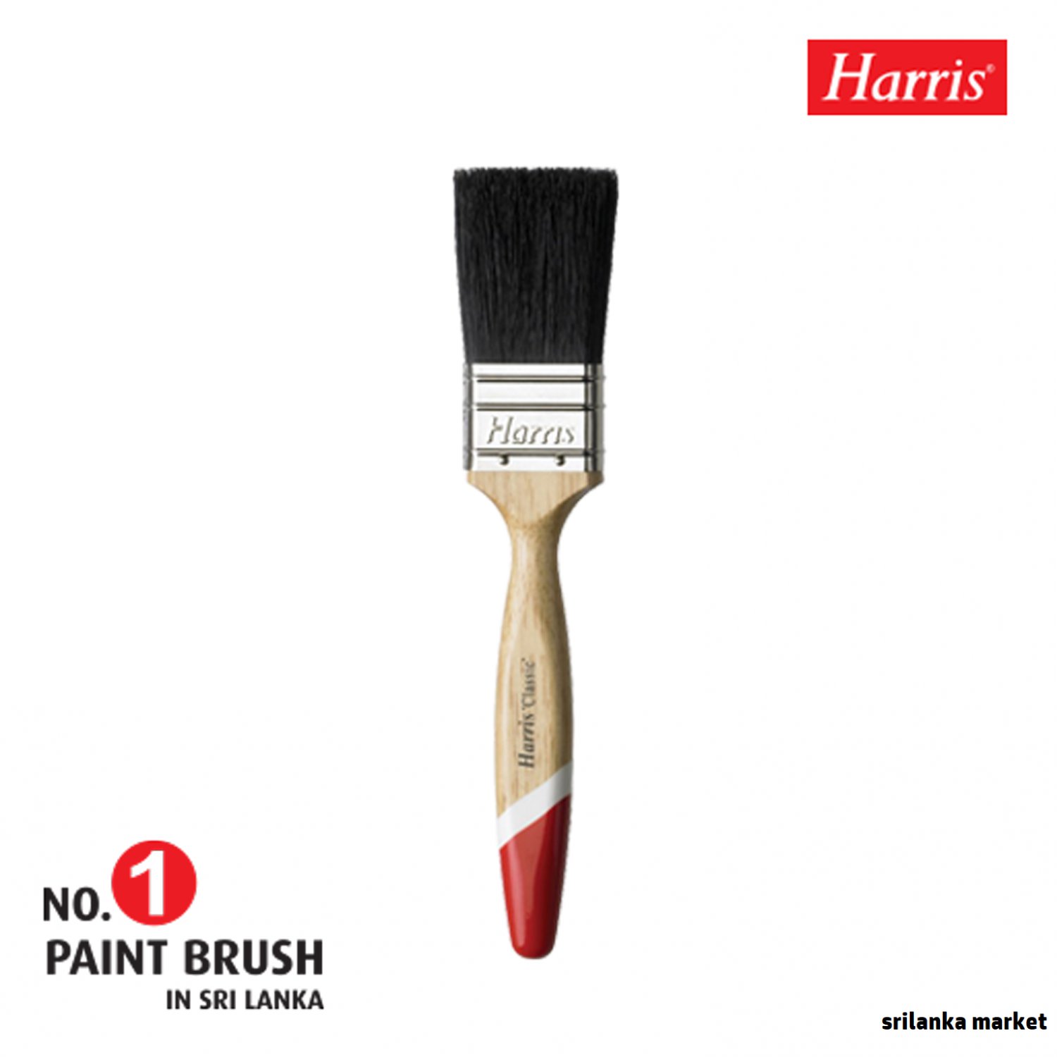 Harris Classic Paint Brush 1" 25mm Original Brush free shipping