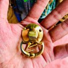 Solid Brass Door Pull Rings for Windows Cabinets Drawers Cupboards free nails