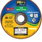 4' PE+ CUTTING DISC Metal Cut Off Blade for Iron Pipes Metal Sheets 105mm 115mm