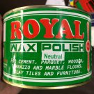Neutral Wax Polish for CEMENT,PARQUET,WOODEN,TERRAZZO,MARBLE FLOORS 800g