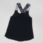 Babydoll Love NOBO No Boundaries Vinyl Print Sleeveless Tank Top Shirt Sz S 3/ 5