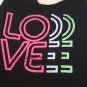 Babydoll Love NOBO No Boundaries Vinyl Print Sleeveless Tank Top Shirt Sz S 3/ 5