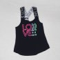 Babydoll Love NOBO No Boundaries Vinyl Print Sleeveless Tank Top Shirt Sz S 3/ 5