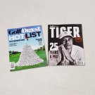 Bundle Lot of 2 Golf Digest Hot List Tiger Woods Anniversary Magazine 2021