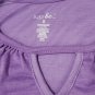 Amethyst Just Be Keyhole Sleeveless Purple Tank Top Tee Shirt Size S NWT