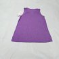 Amethyst Just Be Keyhole Sleeveless Purple Tank Top Tee Shirt Size S NWT