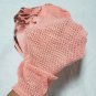 Open Knit Oversized Peach Sheer Sleeveless Sweater Top Sz XL Live to be Spoiled