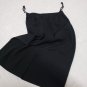 Basic Black 23 inch Pencil Straight Skirt 6.5 inch Back Slit Size 6