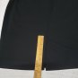 Basic Black 23 inch Pencil Straight Skirt 6.5 inch Back Slit Size 6