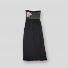 Bandeaux Bobbie Brooks Strapless Elastic Tube Top Maxi Dress Vintage NWT Size M