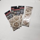 Backsplash Bundle Lot Foil Tile Wall Stickers Bundle Cooking Concepts Five Pkgs