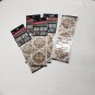 Backsplash Bundle Lot Foil Tile Wall Stickers Bundle Cooking Concepts Five Pkgs