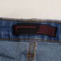 Button Fly Cut Off Embroidered Jean Stretch Shorts Size 7 No Boundaries