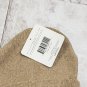 Adult Basic Beige Beanie Cap Hat One Size Solid Color Tight Knit Toboggan NWT