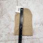 Adult Basic Beige Beanie Cap Hat One Size Solid Color Tight Knit Toboggan NWT