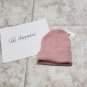 Adult Basic Beanie Cap Hat Mauve One Size Solid Color Tight Knit Toboggan NWT