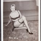 RISQUE MODEL GINA R. IRVING KLAW VINTAGE ORIGINAL PHOTO 4X5 1950'S #11 RISQUE MODEL GINA R. IRVING KLAW VINTAGE ORIGINAL PHOTO 4X5 1950'S #11