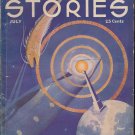 AMAZING STORIES VOL. 8 NO.4 JULY 1933 A. SIGMOND ARTIST ART DECO RARE