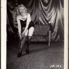 FETISH MODEL JOAN RYDELL IRVING KLAW VINTAGE ORIGINAL PHOTO 4X5 1950'S #182