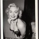 STRIPPER KELLY HARRIS IRVING KLAW VINTAGE ORIGINAL PHOTO 4X5 1950'S #5