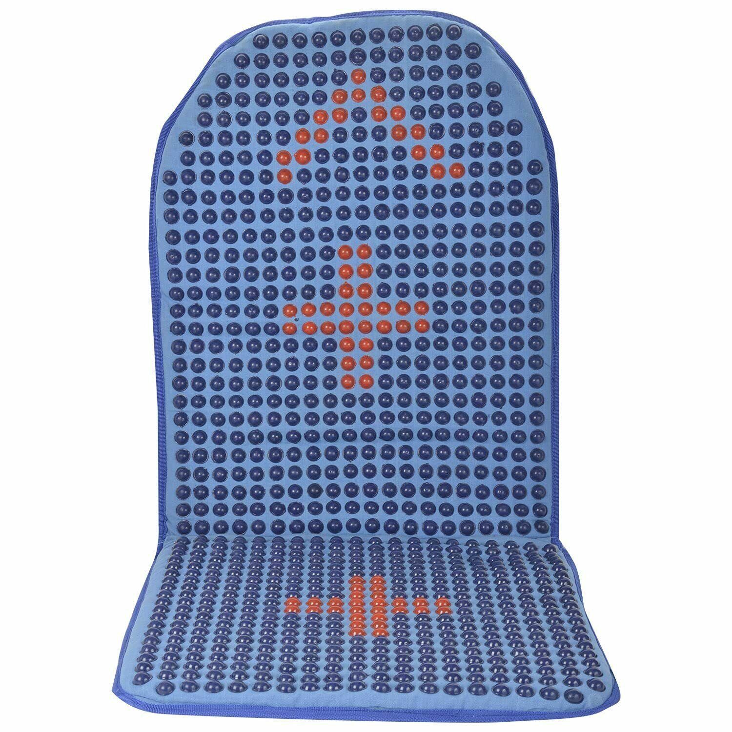 Acupressure Car Seat (Standard, Multicolor)