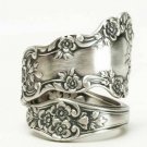 Fashion Flower 925 Silver Rings for Women Party Jewelry Gift Rings Size 6-10